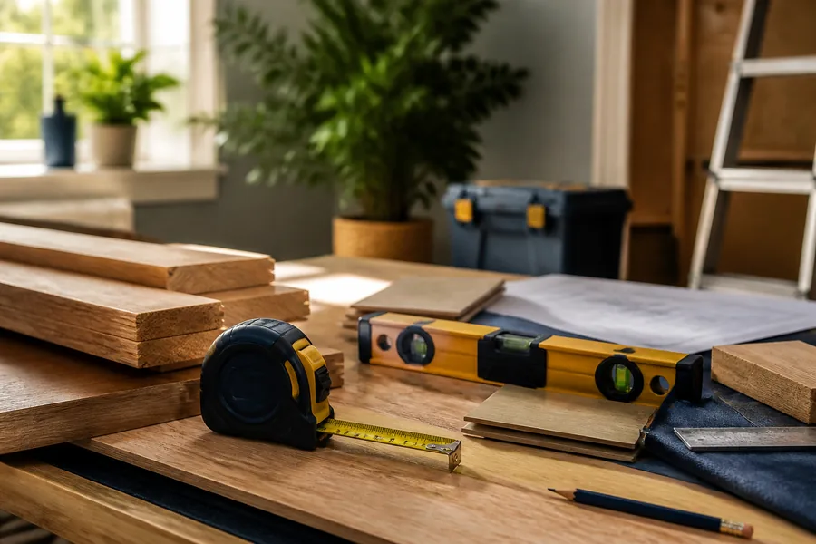 General improvement project materials for HUGS Home Improvement