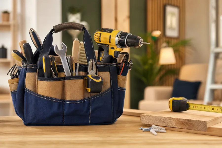 Home repair tools for HUGS Home Improvement